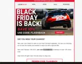 FLASHBACK coupon verification screenshot