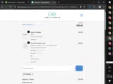 andrei coupon verification screenshot