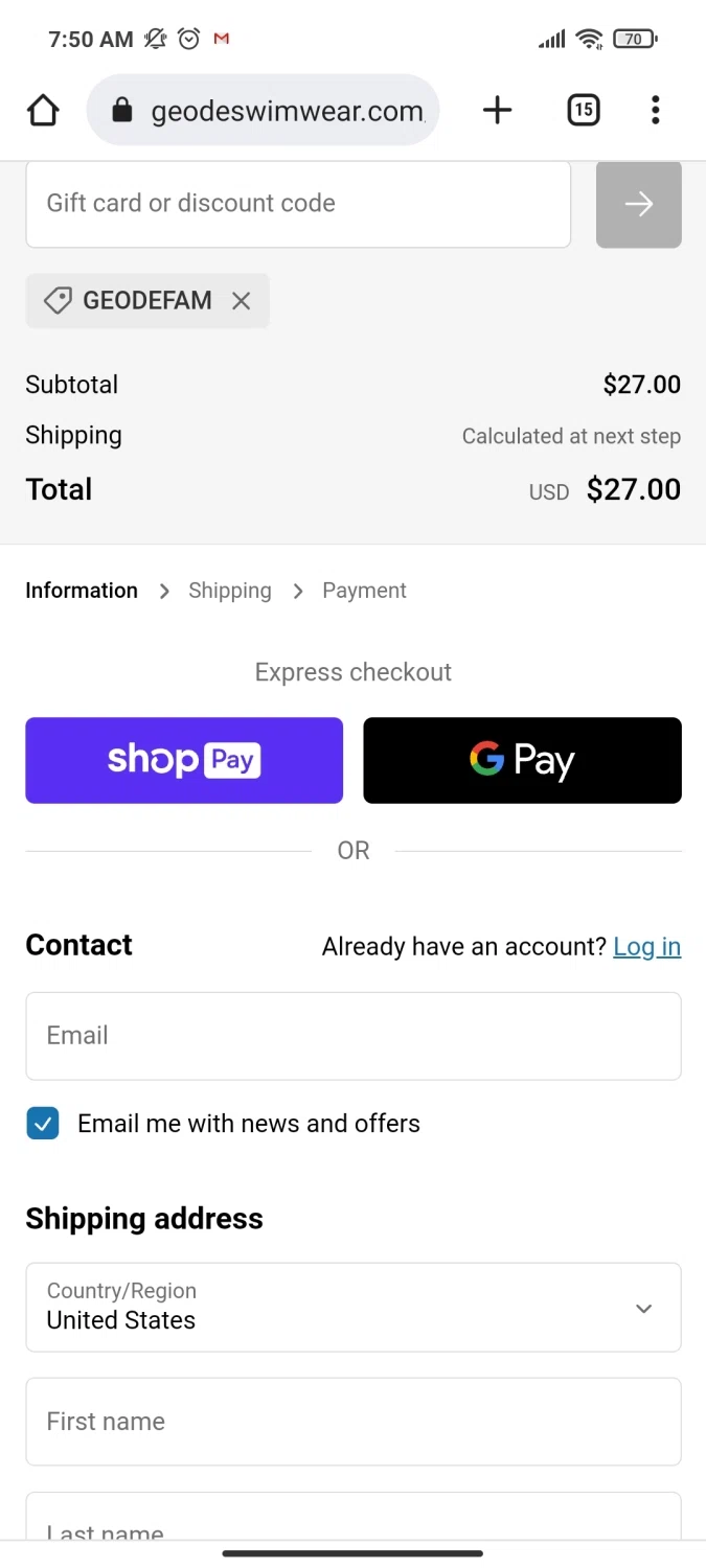 Geode Swimwear Discount Codes 20 Off October 2024