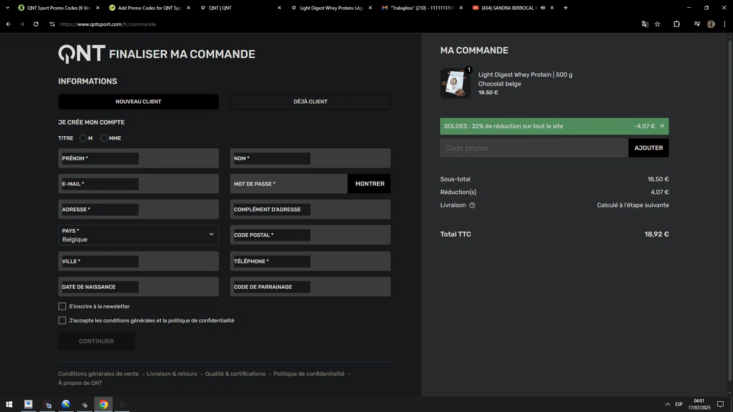 George and Willy discount code screenshot showing code BUDDY applied at George and Willy checkout page. Uploaded by SimplyCodes community member MarcosAranguren on Aug 6, 2025
