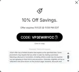 Georgia Gwinnett Grizzlies coupon verification screenshot