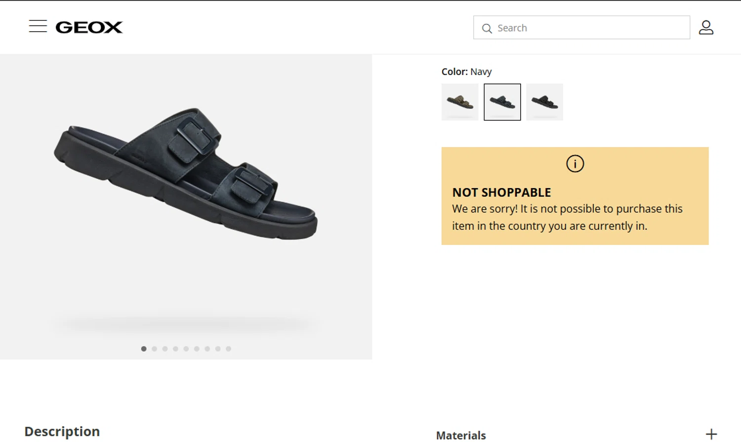 Geox discount code screenshot showing code THANKS applied at Geox checkout page. Uploaded by SimplyCodes community member PromoEagle6451 on Jul 2, 2025