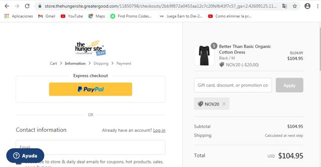 Geox IE checkout page showing Geox IE promo code box | Screenshot taken by SimplyCodes community member on Nov 7, 2020