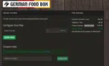 German Food Box coupon verification screenshot