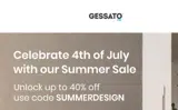 Gessato coupon verification screenshot
