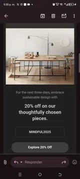 Gessato coupon verification screenshot