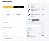 Gesswein coupon verification screenshot