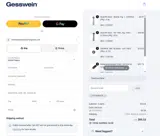 Gesswein coupon verification screenshot