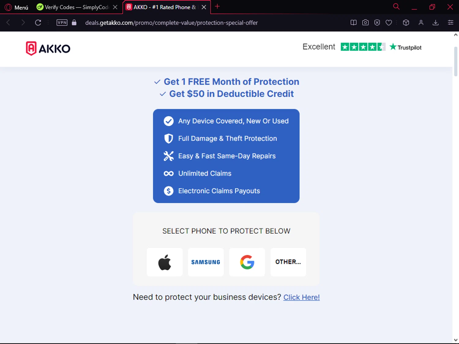 where to use AKKO promo code box