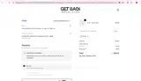 GET15 coupon verification screenshot
