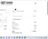 CAROLINE87234 coupon verification screenshot