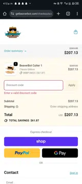 CHICHI10 coupon verification screenshot