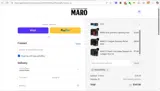 MARO coupon verification screenshot