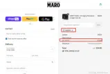 MARO coupon verification screenshot
