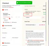 CAMBRIA coupon verification screenshot