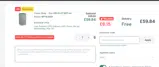 welcome3 coupon verification screenshot