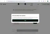 DMOQ-4N2C coupon verification screenshot