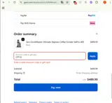 CPT10 coupon verification screenshot