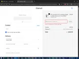 GV10 coupon verification screenshot