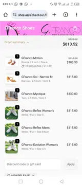 Newrelease coupon verification screenshot