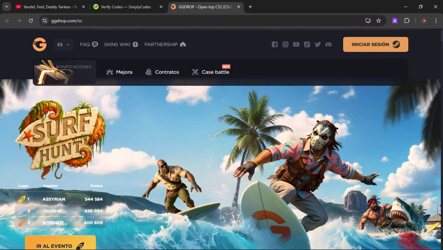 GGDROP promo code screenshot showing code dealspotr11 applied at GGDROP checkout page. Uploaded by SimplyCodes community member b3stia_1 on Jun 19, 2025