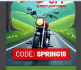 SPRING15 coupon verification screenshot