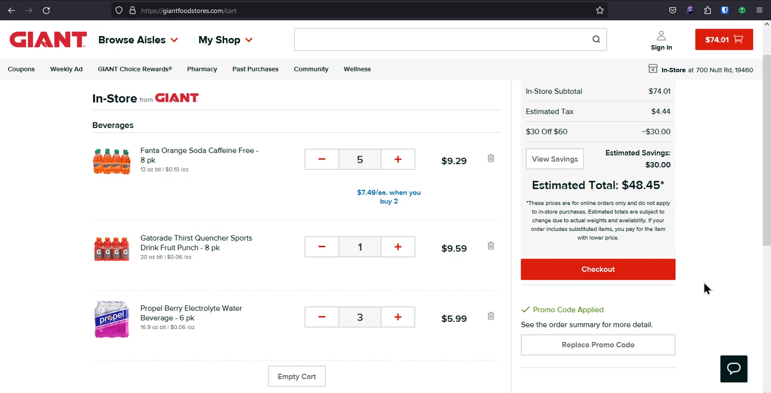 Giant Food Stores Promo Codes 50 Off September 2024