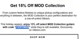 15OFFMOD coupon verification screenshot
