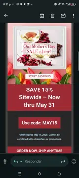 May15 coupon verification screenshot