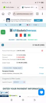 5WSG59 coupon verification screenshot