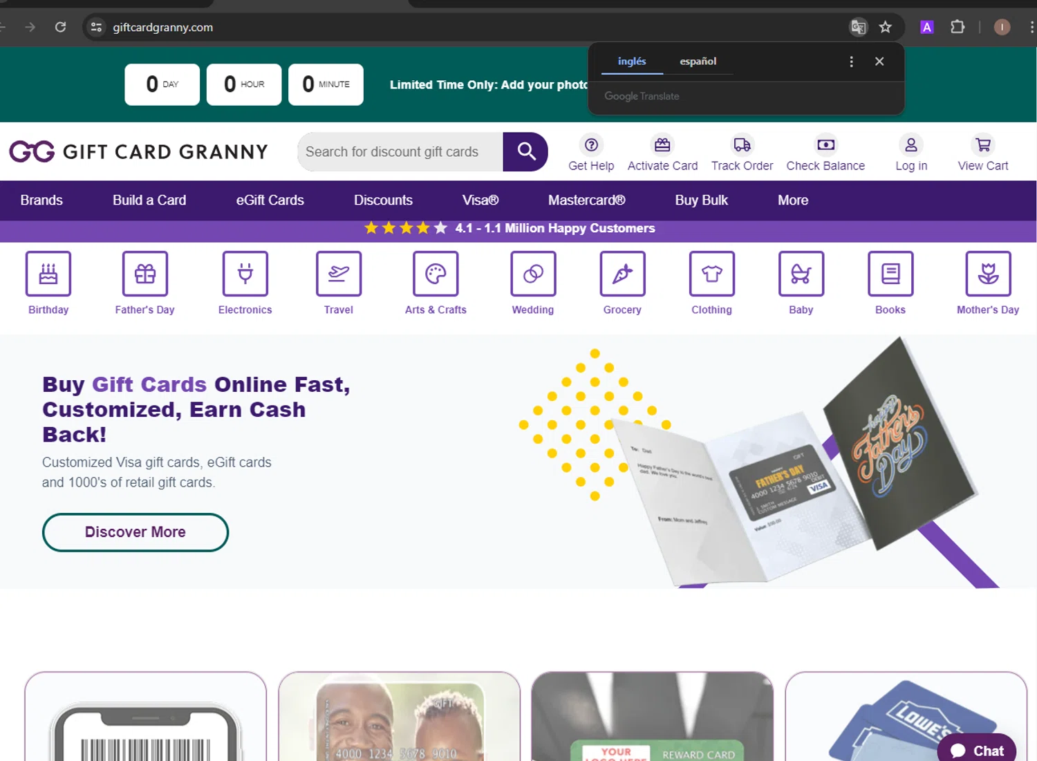 Gift Card Granny Promo Codes 1 Off December 2024