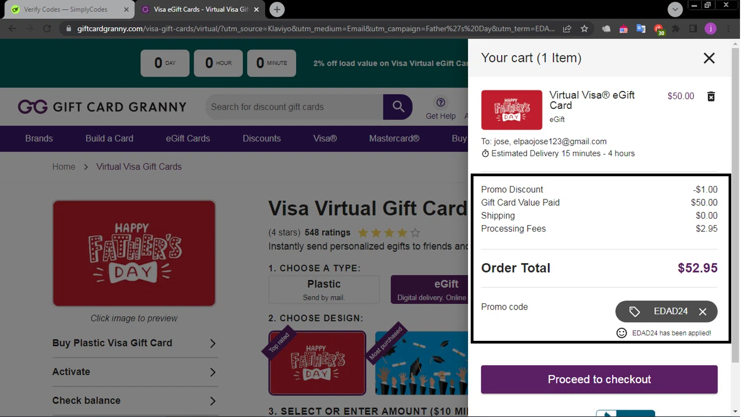 Gift Card Granny Promo Codes 1 Off December 2024