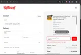 FLAT10 coupon verification screenshot
