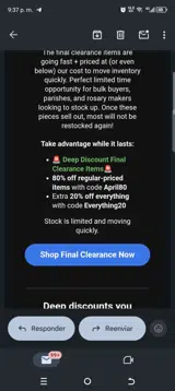 April80 coupon verification screenshot