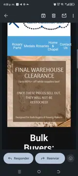 WAREHOUSE77 coupon verification screenshot
