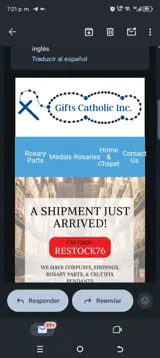 Restock76 coupon verification screenshot