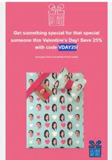 VDAY25 coupon verification screenshot