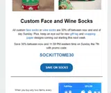 SOCKITTOME30 coupon verification screenshot