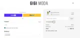 Gigi Moda coupon verification screenshot