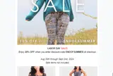 Gigi Moda coupon verification screenshot