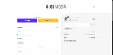 Gigi Moda coupon verification screenshot