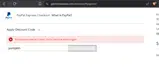 pumpkin coupon verification screenshot
