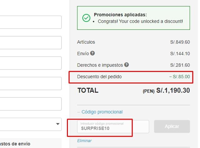 Gilt checkout page showing Gilt promo code box | Screenshot taken by SimplyCodes community member on Dec 18, 2020