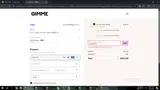 GIMME Store coupon verification screenshot