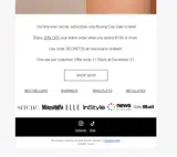GIMME Store coupon verification screenshot