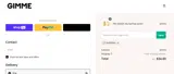 GIMME Store coupon verification screenshot