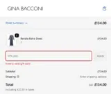 VIP20G coupon verification screenshot