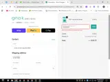 Gina K. Designs coupon verification screenshot
