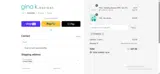 Gina K. Designs coupon verification screenshot