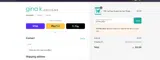 Gina K. Designs coupon verification screenshot